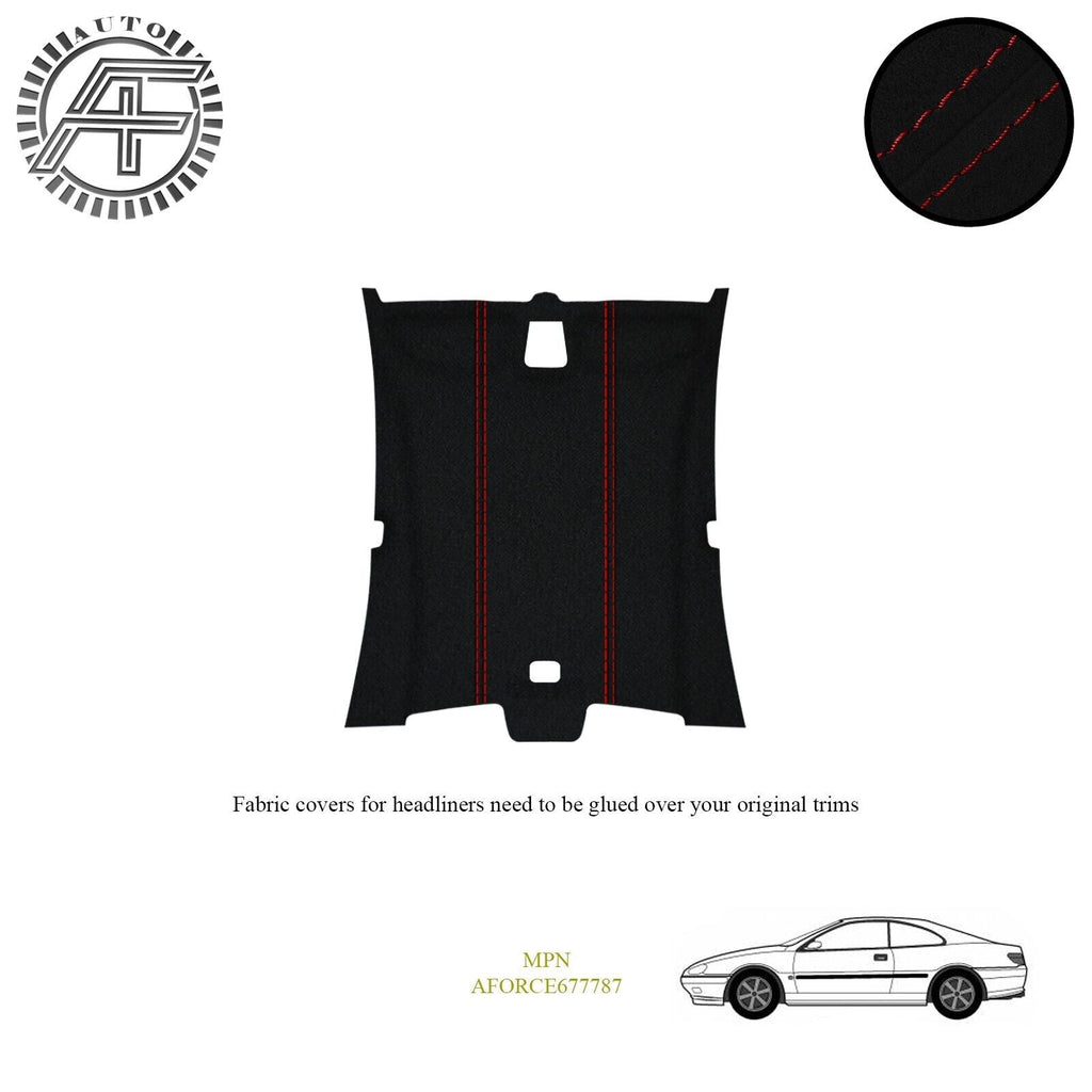 LUXE SUEDE HEADLINER COVER FOR PEUGEOT 406 2 DOOR COUPE 1995-2004