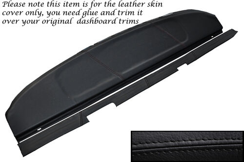 BLACK STITCH FITS FORD CORTINA GL DASHBOARD TRIM & REAR PARCEL SHELF COVER ONLY