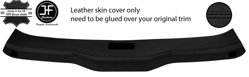BLACK STITCH FRONT TOP ROOF PANEL LEATHER COVER FITS HONDA CRX DEL SOL 92-97
