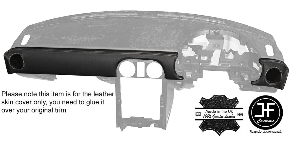 GREY STITCH DASH PAD TRIM LEATHER COVER FITS MAZDA MX5 MK1 MIATA 89-97 STYLE 2
