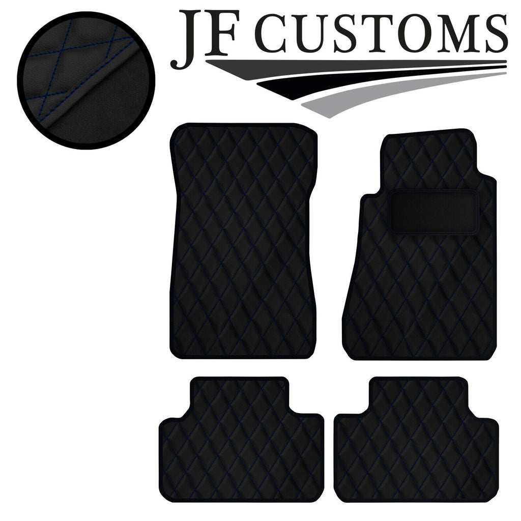 D BLUE DIAMOND VINYL 4XTAILORED FLOOR CARPET FOR MERCEDES C CLASS W202 93-00 JF1