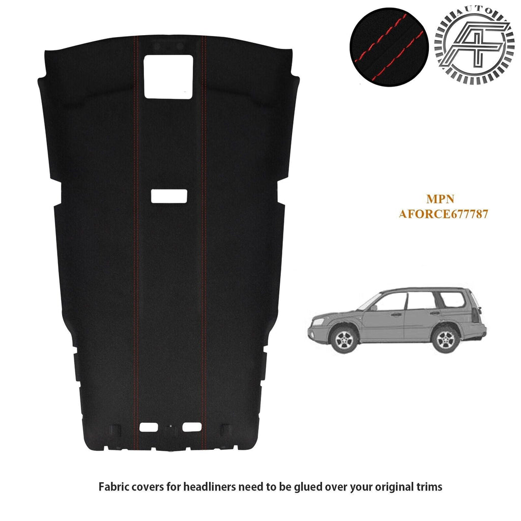 LUXE SUEDE HEADLINER COVER FITS 2004-2008 SUBARU FORESTER
