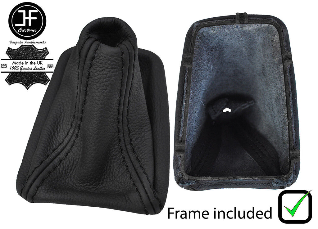 BLACK STITCH AUTOMATIC LEATHER GEAR WITH PLASTIC FRAME FOR BMW E90 E91 E92 E93