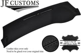 BLACK STITCH TOP DASH LEATHER COVER FOR MITSUBISHI LANCER EVO 7 8 9 STYLE 2