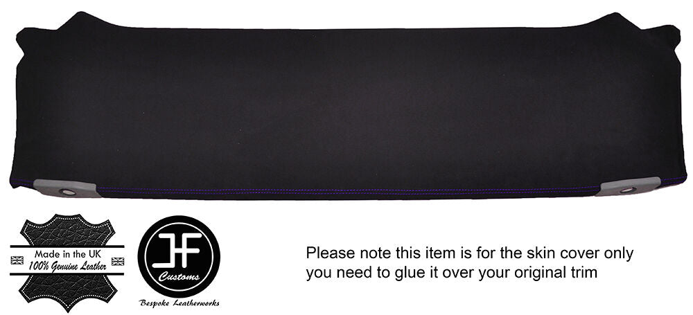 PURPLE STITCH TOP REAR ROOF LINER AEROTOP LUXE SUEDE COVER FITS TOYOTA SUPRA MK4