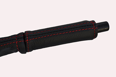 red stitch FITS VW GOLF MK1 SCIROCCO MK1 MK2 CADDY 74-93 HANDBRAKE HANDLE COVER