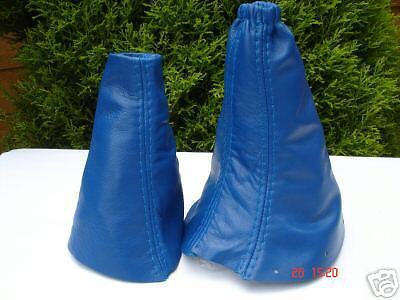FITS HYUNDAI COUPE GEAR & HANDBRAKE GAITER REAL LEATHER CUSTOM NEW MADE IN UK