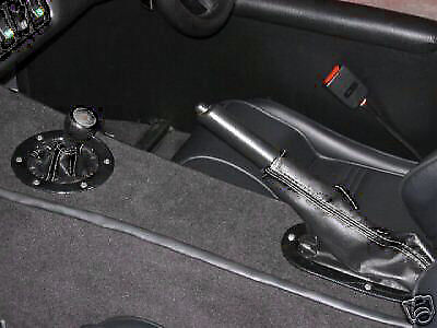 BLACK STITCH GEAR GAITER & HANDBRAKE GAITER LEATHER SKIN FITS WESTFIELD