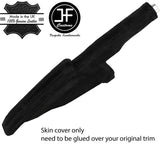 BLACK STITCHING HANDBRAKE TRIM SUEDE COVERS FITS AUDI R8 2007-2014 CUSTOM NEW