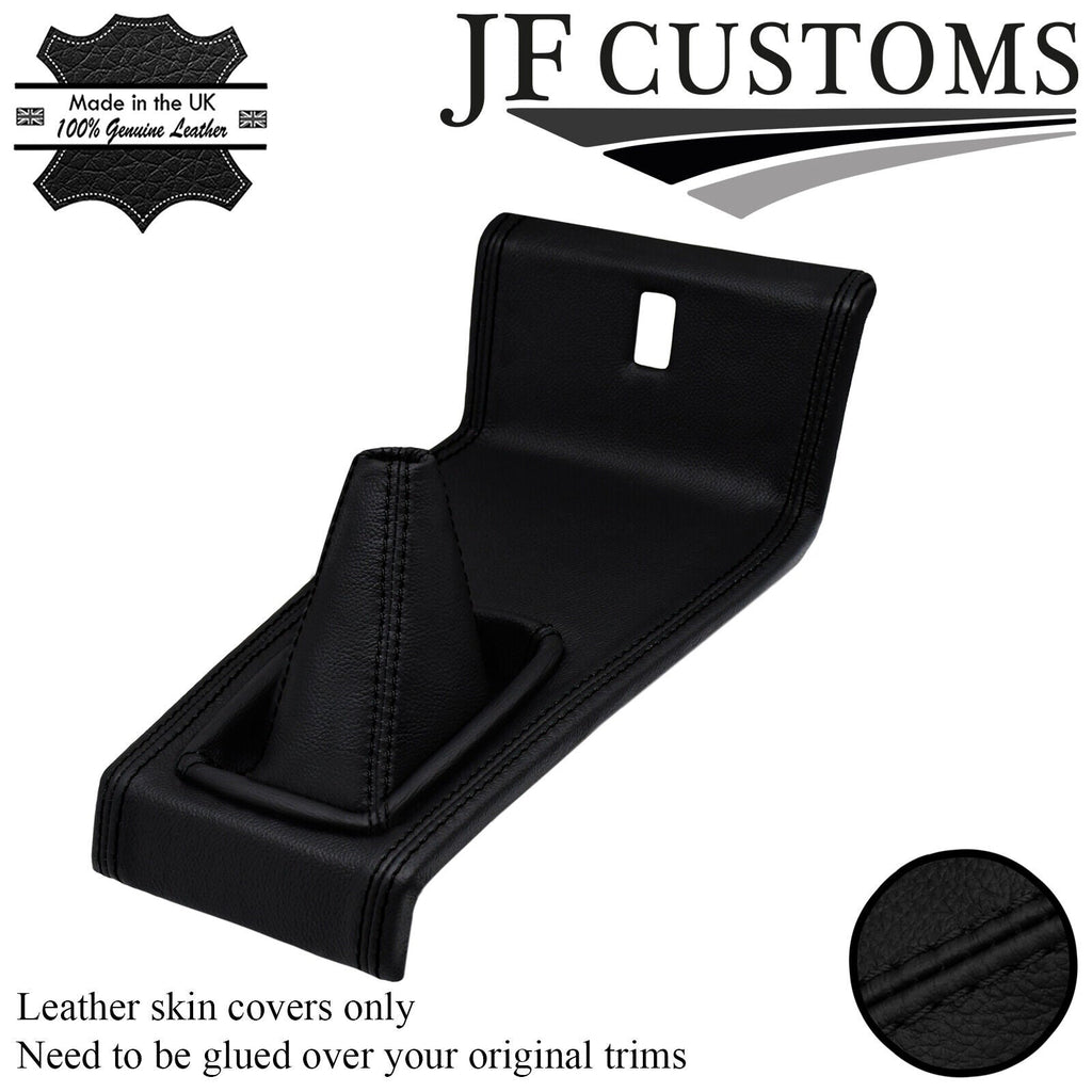 BLACK STITCH LEATHER GEAR + SURROUND COVERS FOR MERCEDES W114 W115 68-76 JF1