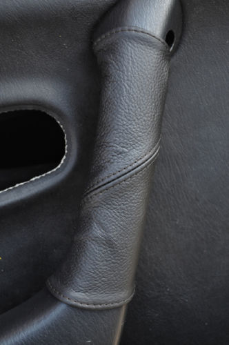 FITS MAZDA MX5 MIATA 98-04 2X DOOR HANDLE COVERS BLACK ST CUSTOM NEW MADE IN UK