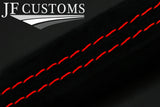 RED STITCH SUEDE HANDBRAKE + FRAME + HANDLE COVERS FITS LOTUS EVORA S 09-15