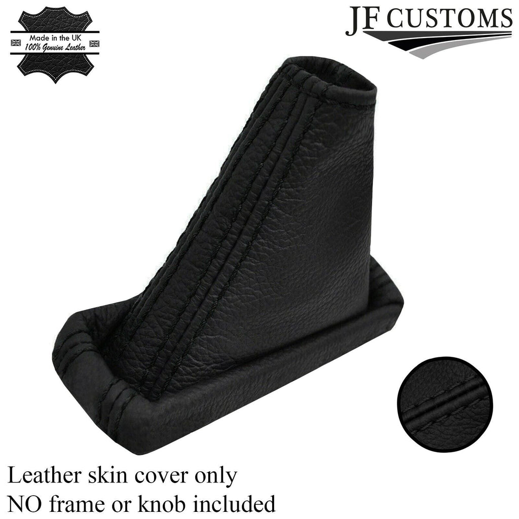 BLACK STITCH LEATHER AUTOMATIC GEAR GAITER FITS VOLVO XC70 00-04 CUSTOM NEW