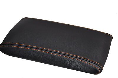 FITS TOYOTA LEXUS IS200 IS 200 ARMREST COVER LEATHER orange CUSTOM NEW