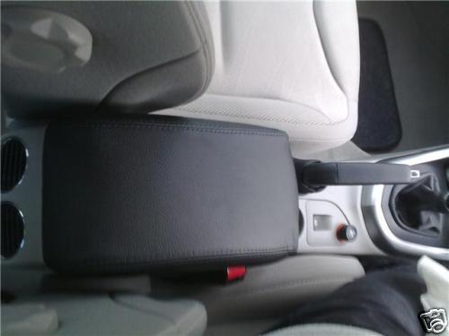 FITS PEUGEOT 308 BLACK ARMREST REAL LEATHER COVER ONLY CUSTOM NEW MADE IN UK