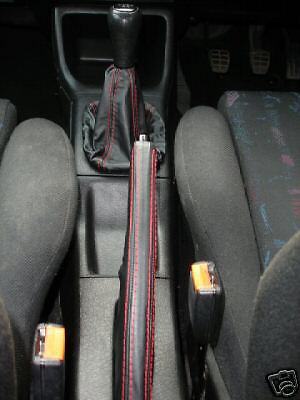 FITS VW GOLF MK2 OR MK3 GTI GEAR & HANDBRAKE GAITER CUSTOM NEW MADE IN UK