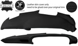 BLACK STITCH TOP DASH DASHBOARD STYLE 2 LEATHER COVER FITS PORSCHE 911 930 SC