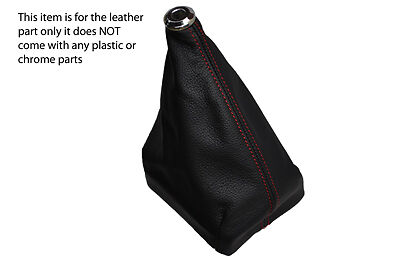 red stitching FITS AUSTIN ALLEGRO VANDEN LEATHER GEAR GAITER CUSTOM NEW