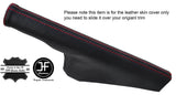 RED STITCHING LEATHER HANDBRAKE GAITER FITS AUDI TT 1998-2006 CUSTOM NEW