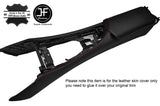 RED STITCH CENTRE CONSOLE & ARMREST LEATHER COVERS FITS BMW Z4 E89 2009-2016