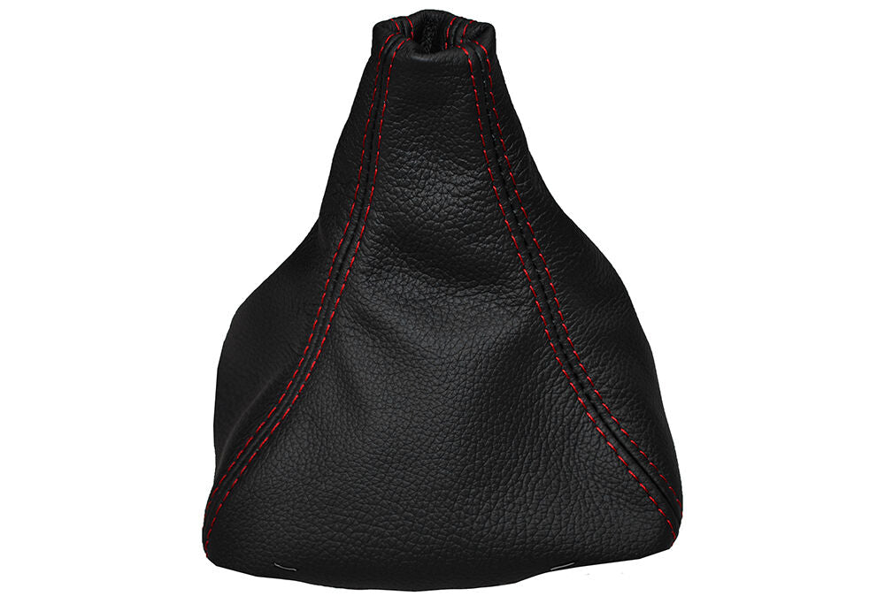 RED STITCH LEATHER GEAR FITS MITSUBISHI LANCER EVO IV V VI EVOLUTION 96-02