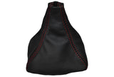 RED STITCH LEATHER GEAR FITS MITSUBISHI LANCER EVO IV V VI EVOLUTION 96-02