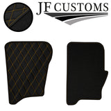YELLOW DIAMOND VINYL 4X TAILORED FLOOR CARPETS FOR RANGE ROVER SPORT 05-09 JF1