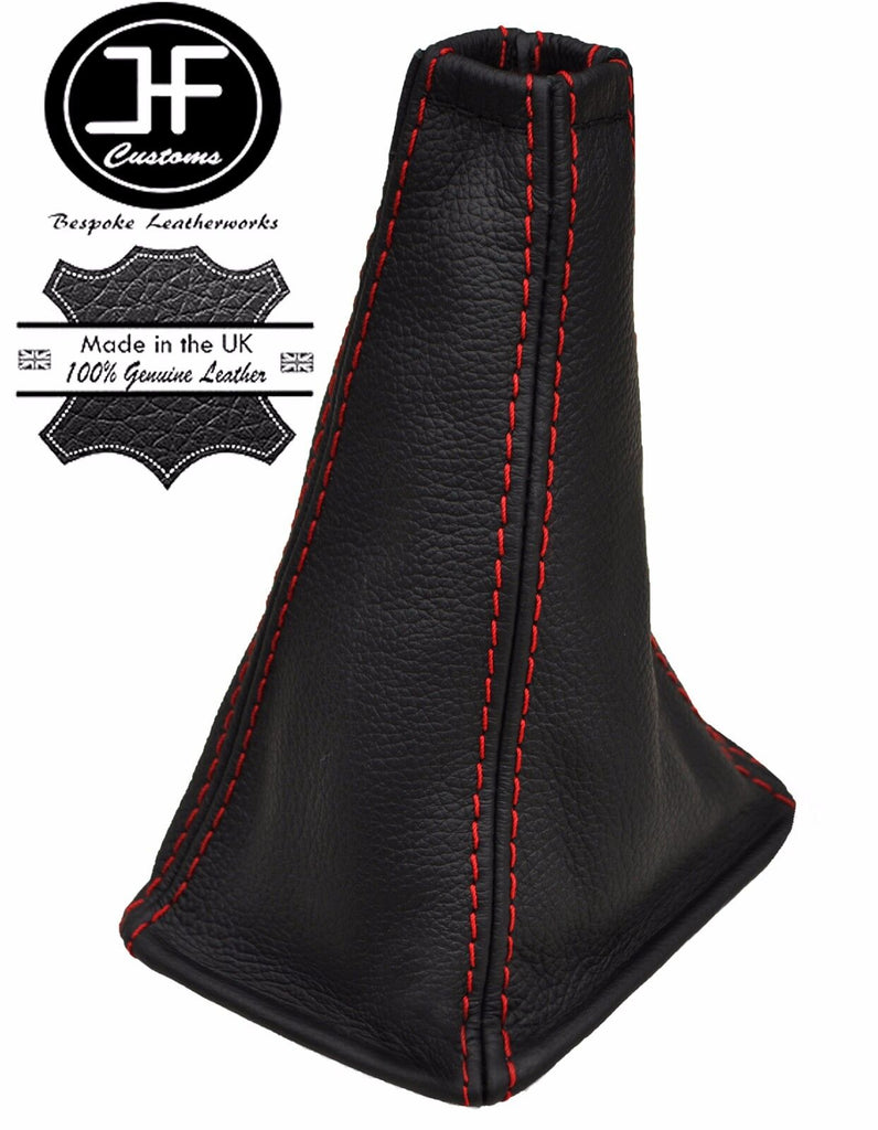 RED STITCH MANUAL LEATHER GEAR GAITER FITS TOYOTA RAV 4 06-09 6 SPEED CUSTOM NEW