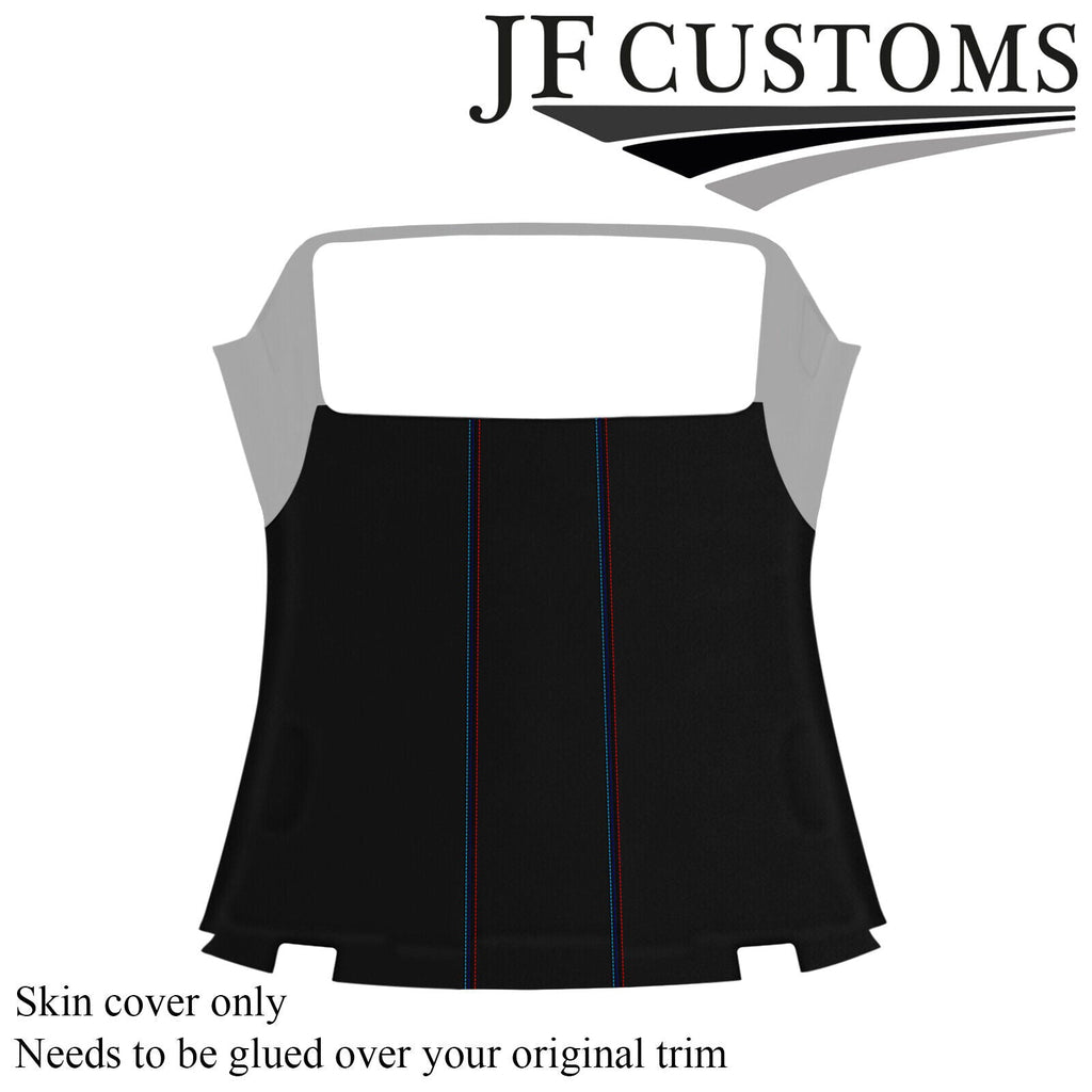 TRI STITCH SUEDE HARDTOP ROOF HEADLINER COVER FOR BMW E46 CONVERTIBLE 98-05