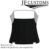 TRI STITCH SUEDE HARDTOP ROOF HEADLINER COVER FOR BMW E46 CONVERTIBLE  98-05