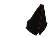 RED STITCHING 100% REAL SUEDE FITS HONDA CIVIC 92-95 GEAR GAITER CUSTOM NEW