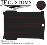 RED STITCH DARK GREY LUXE HEADLINER ROOF COVER FOR FORD FIESTA MK3 XR2I 3 DR