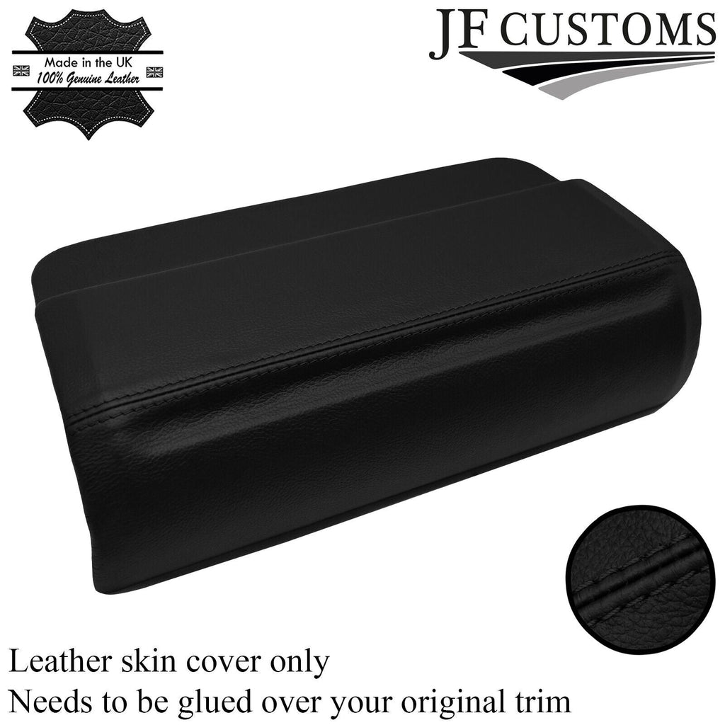 BLACK STITCH LEATHER DASH TRIM COVER FOR LAND ROVER DISCOVERY MK1 89-98