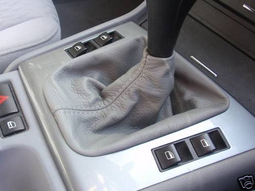 FITS BMW E30 E36 E46 E34 Z3 GREY GEAR GAITER SHIFT QUALITY CUSTOM NEW MADE IN UK