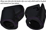 PURPLE STITCH FITS NISSAN SKYLINE R33 92-98 GTS GTST STEERING WHEEL SHROUD COVER
