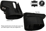 BLACK STICH STEERING SHROUD COLUMN LEATHER COVER FITS SKYLINE R32 GTS GTR 89-94