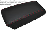 RED STITCHING LEATHER ARMREST SKIN COVER FITS VOLVO S60 2000-2004 CUSTOM NEW