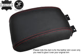 RED STITCH ARMREST LID GENUINE LEATHER COVER FITS CHEVROLET EPICA 2006-2011