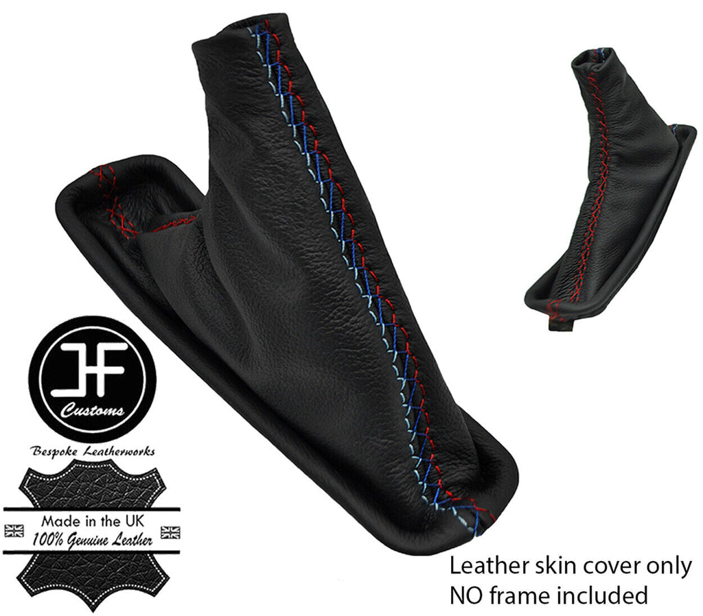 RED STITCH MPOWER LEATHER HANDBRAKE GAITER FOR BMW 3 E36 E46 1991-2005