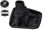 BLACK STITCHING FITS SEAT IBIZA III 2002-2008 BLACK GEAR GAITER REAL LEATHER