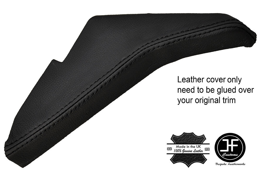 BLACK STITCHING 1X END DASH SIDE TRIM COVER FITS LAND ROVER SERIES 2 2A 3