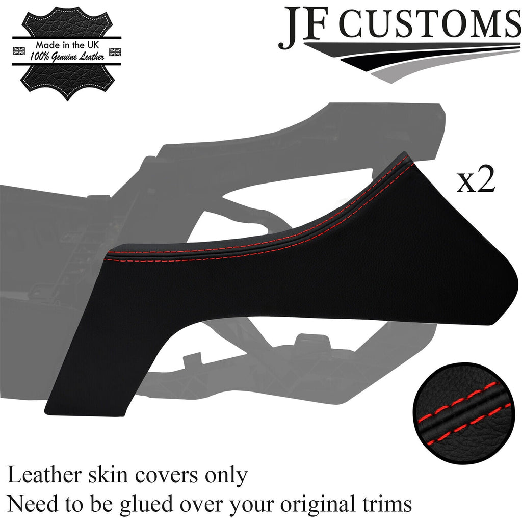 RED STITCH 2X FRONT CONSOLE SIDE TRIM COVER FOR VAUXHALL INSIGNIA G09 MK1 08-16