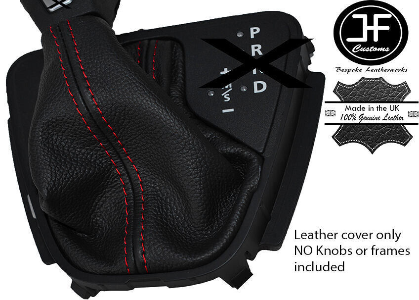 RED STITCH FOR LAND ROVER FREELANDER 2 LR2 2006-2014 AUTOMATIC GAITOR LEATHER