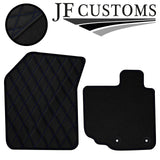 D BLUE DIAMOND STITCH VINYL 4X TAILORED FLOOR CARPETS FOR SUZUKI SPLASH 08-14