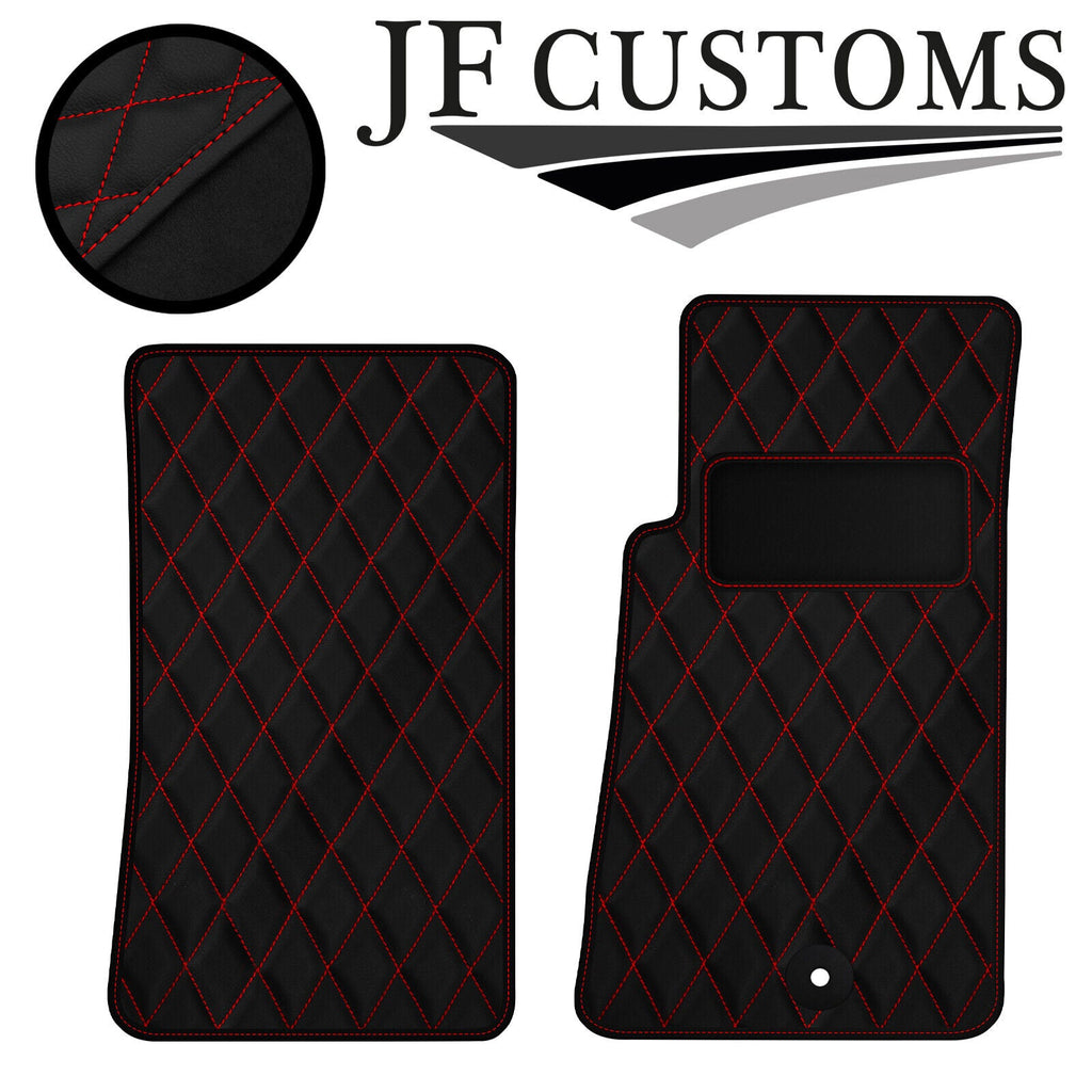 RED DIAMOND VINYL 2X TAILORED FLOOR CARPETS FOR MAZDA MX5 MK2 98-05 JF1