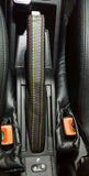 RED YELLOW STITCH REAL LEATHER HANDBRAKE GAITER FITS FIAT GRANDE PUNTO EVO 06-16