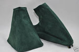 95-00 FITS MG MGF GREEN PU SUEDE GEAR AND HANDBRAKE GAITERS CUSTOM NEW