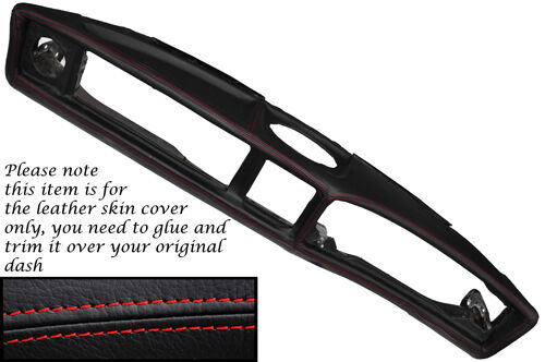 RED STITCHING FITS TRIUMPH STAG MK1 MK2 DASH DASHBOARD LEATHER SKIN COVER ONLY