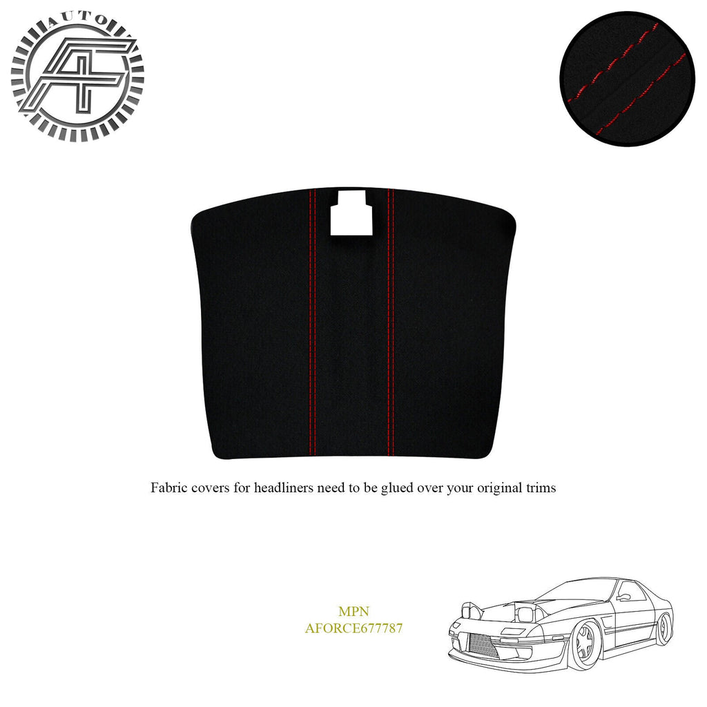 LUXE SUEDE HEADLINER COVER FITS MAZDA RX7 II 2 DOOR COUPE 1985-1992 MADE IN UK