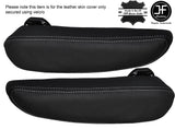 GREY STITCH 2X SEAT ARMREST LEATHER COVERS FITS CITROEN C4 GRAND PICASSO 13-16